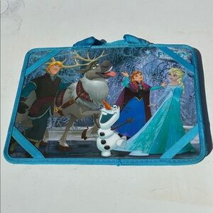 Disney Frozen Puzzle Mat with Blue Trim